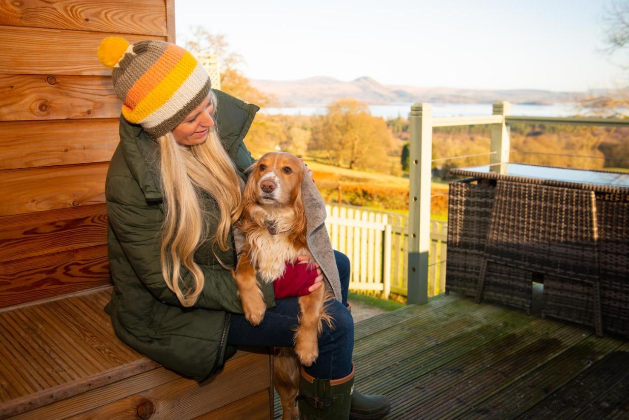 Bonnie Barns - Adults Only Luxury Lodges With Hot Tubs Luss Luaran gambar