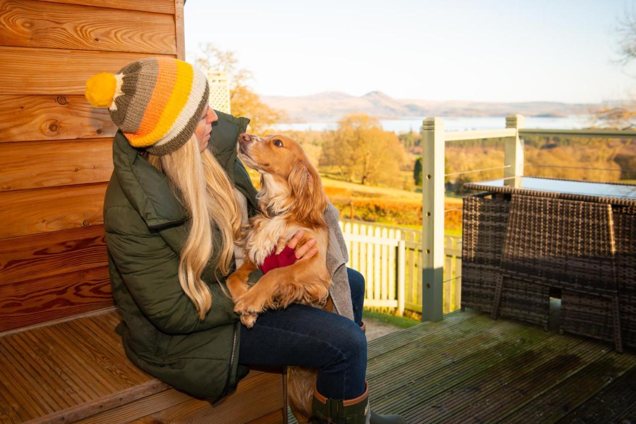 Bonnie Barns - Adults Only Luxury Lodges With Hot Tubs Luss Luaran gambar